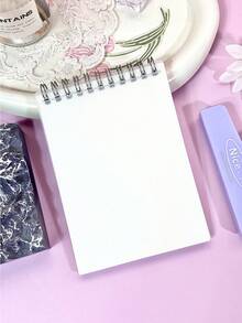 80 Sheets/Notebook B5 High School Students' Simple Coil Notebook Portable English Learning Notebook - Multicolor - View 23