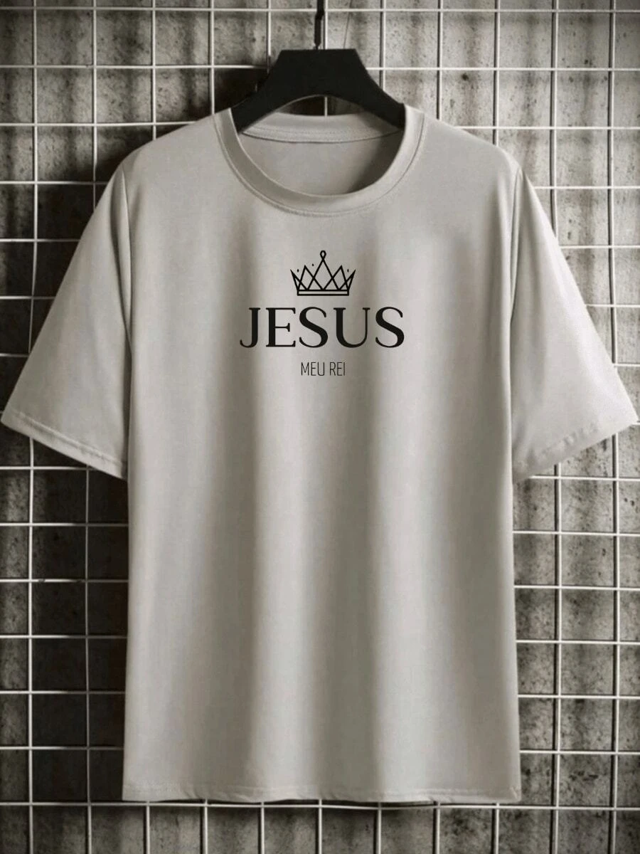 Men T-Shirts - 灰色 - 查看 1