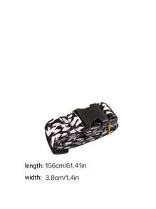 1PC Travel Luggage Strap Adjustable Password Lock Packing Belt Baggage Secure Lock Anti-Theft Luggage Strap Bundling Belt Packing For Student Luggage Belt Luggage Packaging Strap Luggage Rope With Buckle For Travel Flight Business Trip For Suitcase Luggage Case Backpack Duffle Bag Bag For School School Accessories School Stuff - Black and White - View 6