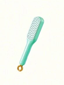 Cepillo mágico desmontable para el cabello, peine telescópico apto para el cabelludo, cepillo de masaje portátil antiestático, desenredante de cabello suave para uso doméstico,herramientas para el cabello - Azul - Ver 5