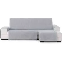 Eysa Chaise Longue Sofa Cover Right Arm Extra Soft Touch Fabric - Sofa Cover Protection And Elegance For Your Home - Sofa Cover 100% Made In Spain - 灰色 - 查看 1