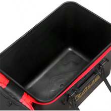 urade 硬殼誘餌儲水桶，一次成型的餌和裝備搭配用餌盒，輕便易攜帶 - 黑色 - 查看 4