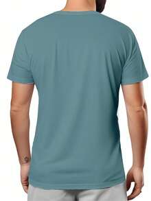 Men T-Shirts - 灰色 - 查看 2