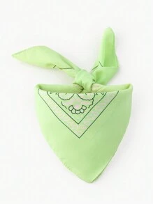 1入組男士經典印花街頭風格戶外運動自行車多功能嘻哈圍巾頭帶頭巾 - 彩色 - 查看 23