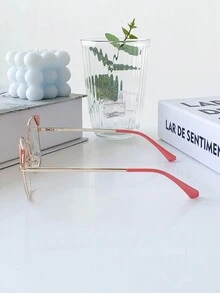 Fashion Glasses - Màu Đỏ Sâu - Xem 5