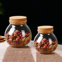 1 Hộp Đựng Bảo Quản, 500Ml/750Ml/1500Ml Nút Chai Thủy Tinh Trà Bình Có Nút Chai Nút Chai, vòng Kín Bảo Quản Thực Phẩm, Nhà Bếp Tổ Chức - Nhiều màu - Xem 9