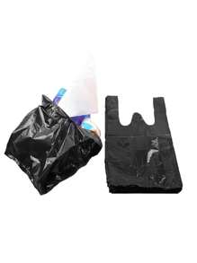 100pcs/Pack Disposable Trash Bags, Baby Diaper Disposal Bags, Portable Mini Car Garbage Bags, Suitable For Outdoor, Stroller, Desk, Kitchen, Living Room, Bathroom, Nursery Cleanup