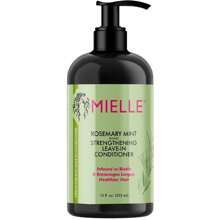 Mielle Organics Rosemary Mint Strengthening Leave-In Conditioner, Supports Hair Strength, Smooth Conditioner For Dry And Crinkled Hair, Weightless Hair Treatment - 薄荷綠 - 查看 1
