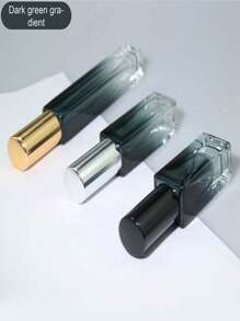 2pcs Square Gradient Glass Perfume Spray Bottles, 5ml+10ml, High-End Perfume Bottle For Decanting - Multicolor - View 5