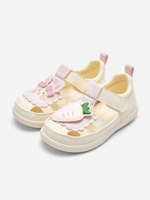 Balabala 2024 Summer Toddler Shoes, Children's Sandals, Boys & Girls Anti-Slip Fashion Shoes - Pink - View 2