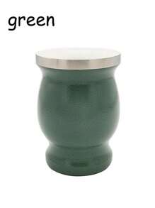 1pc,Yerba Mate Cup And Bombilla Set - 8oz Double Layer Stainless Steel Vacuum Tea Cup With Brush And Bombilla Straw - Perfect For Enjoying A Refreshing Cup Of Yerba Mate At Home Or On The Go - Ideal Birthday Gift - Multicolor - View 10