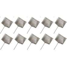 Fertilizer Basket Cylindrical Bonsai Fertilizer Box Automatic Planting Fertilizers Baskets For Planting Fertilization 10Pcs (Small Sphere) - Silver - View 7