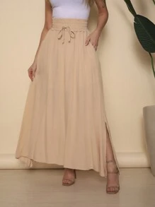 Women Skirts - Màu be - Xem 1