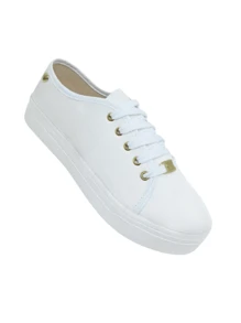 Women Casual Shoes - 白色 - 查看 1