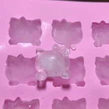 Cinnamon Dog,   Licensed 4-Cavity Silicone Baking Mold For Cakes, Chocolates, And Decorations - Food Contact Safe, Flexible DIY Bakeware For Commercial And Home Use - Multicolor - View 3