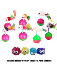 猫/狗爱好者礼物和狗/猫妈妈爱宠物不倒翁老鼠玩具猫爱好者和猫妈妈爱玩具玩具猫爱好者和猫妈妈爱玩具玩具 - 彩色 - 查看 23