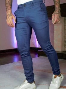 Men Pants - Azul - Ver 6