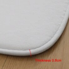 1 pieza Alfombra de impresión en 3D con diseño de adoquines, decoración de habitación - Multicolor - Ver 7