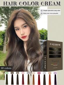 Cayirom 未漂白染发蜡，快速吸收，有效遮盖白发，夏季畅销染发套装（含染发工具），有机中性植物萃取染发膏，适合所有发质，2024 天然植物基无刺激染发膏，适合居家染发和沙龙使用 - 彩色 - 查看 18