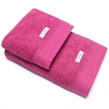 Jogo de toalhas 12 peças Catarina Premium - Gramatura 500 - 6 Banho e 6 Rosto - Hotel Pousada - Toalhas Grossas e Macias