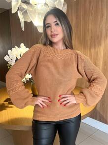 liberty moda Women Sweaters - Caramel - View 1