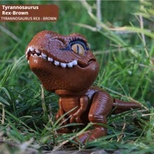 最新熱賣品咬手指恐龍玩具，多關節柔軟暴龍手指咬合動作，惡作劇玩具，鑰匙圈