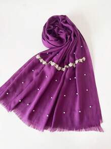 Khăn quàng cổ/Khăn đi biển/Khăn choàng cổ đính cườm thời trang dành cho nữ Thích hợp sử dụng hàng ngày - Nhiều màu - Xem 13