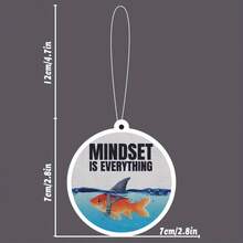 1入組多功能車用香氛劑和衣櫥用香氛劑 - 提升你的駕駛體驗和讓你的衣櫥更加清新！時尚設計的雙用掛飾，可以帶來持久的香氣和改善體驗