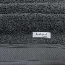 Jogo de toalhas 12 peças Catarina Premium - Gramatura 500 - 6 Banho e 6 Rosto - Hotel Pousada - Toalhas Grossas e Macias