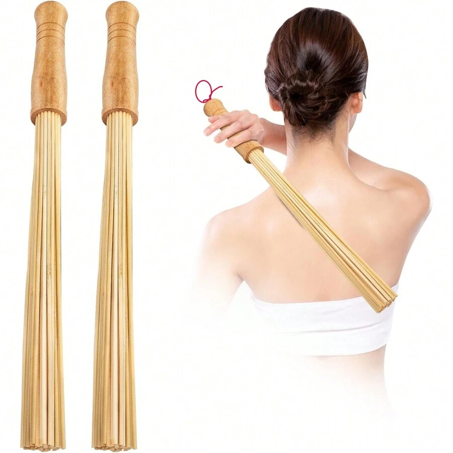 1PC Bamboo Massage Sticks,Bamboo Therapy Massage Body Tool For Relax Muscles