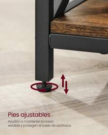 VASAGLE Coffee Tables - Chocolate Brown - View 7