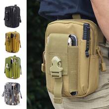 1入組多功能戰術腰包，適用於軍迷、戶外騎行和徒步旅行，具有電話袋、腰帶夾，適用於男性和建築工人 - 彩色 - 查看 2