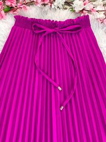 Women Skirts - Red Violet - View 3