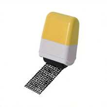 1pc Identity Theft Protection Roller Stamp Set, Security Roller, Anti-Theft, Privacy & Safety, Designed Specifically For Identity Shielding Security - 1pc - View 11