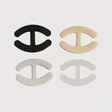 4pcs Invisible Bra Strap Clips, Adjustable Non-Slip Shoulder Strap Fasteners For Criss-Cross Bras And Strapless Bras, Bra Hooks And Lingerie Fixings - Multicolor - View 15