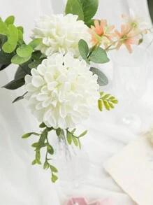 仿真玫瑰花，7/12/17/22/27 朵逼真泡沫玫瑰，适用于情人节、DIY 花束、婚礼、派对、婴儿派对、家居装饰、情人节礼物、生日礼物、毕业礼物 - 乳白 - 查看 4
