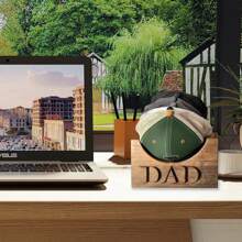 Wooden Hat Stand, Desktop Hat Display Rack, Portable Hat Storage Stand, Baseball Cap Rack