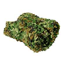 YUNRUX Camouflage Net - 4x6m Sun - Privacy Screen For Garden, Camping And Outdoor Activities | Perfect For Hunting, Parties, Bars And Decoration - 綠色 - 查看 5