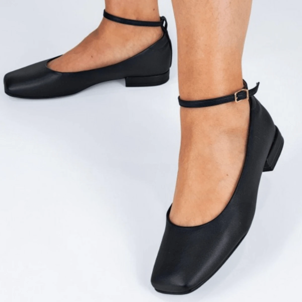 Women Loafers Shoes - 黑色 - 查看 1