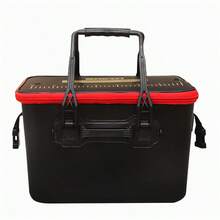 urade 硬殼誘餌儲水桶，一次成型的餌和裝備搭配用餌盒，輕便易攜帶 - 黑色 - 查看 9