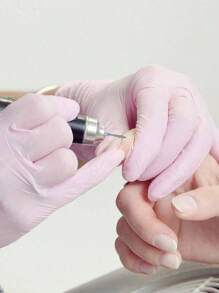 1个螺旋磨头预处理工具，用于美甲、去除死皮、修剪角质层、去除角蛋白。 - 銀色 - 查看 3