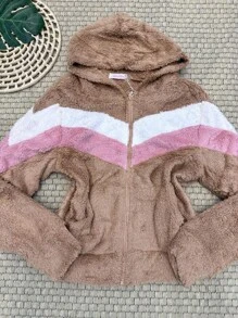 Women Coats - 卡其色 - 查看 3