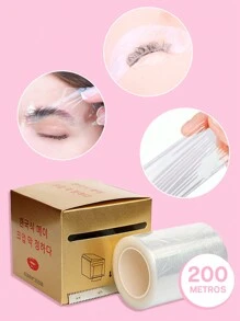 Rollo Papel Osmotico Utensilio Para Cejas Y Pestañas Plastico Desechable Para Pigmentacion Y Planchado De Ceja 1pz - transparente - Ver 2