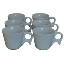 茶杯 - 白色 - 查看 4