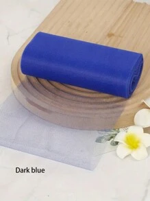 1入組蕾絲捲，6吋*25碼蕾絲捲，蕾絲絲帶適用於DIY芭蕾舞裙、嬰兒派對裝飾、婚禮背景、手工藝品、生日派對用品 - 彩色 - 查看 14