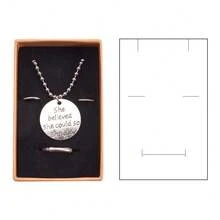 24 Pcs Rectangle Jewelry Box 3.1x2x1 Tan Cardboard Jewelry Boxes Kraft Paper Gift Packaging Boxes Christmas Gift Paper Box Cardboard Ring Boxes For Christmas Gift Packaging - Khaki - View 4