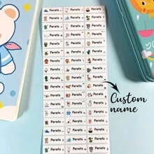 100 miếng dán tên tùy chỉnh cho văn phòng phẩm trường học, nhiều nhãn động vật hoạt hình, nhãn cá nhân hóa chống thấm nước, đa chức năng, bền, trang trí, có thể tái sử dụng, tinh tế, phong cách, chất lượng cao, nhiều màu sắc, hiện đại, tùy chỉnh, cá nhân hóa, độc đáo, quà tặng lý tưởng cho anh ấy, quà tặng lý tưởng cho cô ấy, bạn trai, bố, bạn gái, mẹ, gia đình, bạn bè, phòng trà, nhà, vườn, văn phòng, cho ngày kỷ niệm, cho ngày lễ tình nhân, cho ngày của mẹ, cho sinh nhật, cho ngày của cha, cho lễ tốt nghiệp, cho đám cưới, cho tân gia, lịch lễ hội - Nhiều màu - Xem 6
