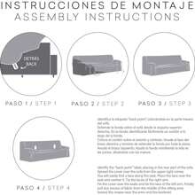 Eysa Copridivano da 2 a 3 posti in tessuto extra morbido - Protezione e eleganza per il tuo divano di casa - Copridivano realizzato al 100% in Spagna - Beige - Visualizzare 6