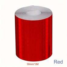 2.5x300cm/5x300cm 高能见度反光带 - 适用于汽车、卡车和摩托车的夜间贴纸 - 耐用、防风雨、整夜发光装饰