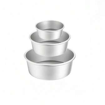 Removable Bottom Round Baking Tray Round Aluminum Cake Pan Cheesecake Pans Cake Accessories